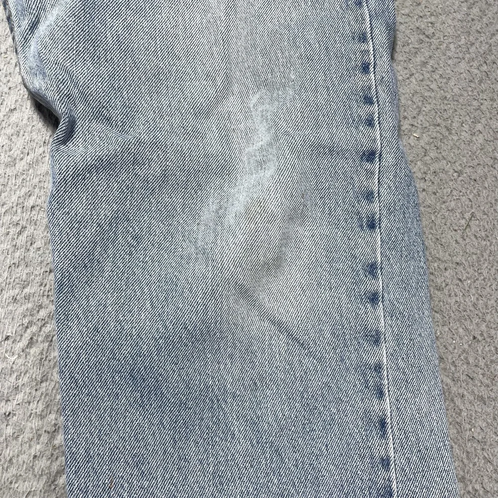 Vintage Levis 505 Jeans Mens 36x30 Blue Light Wash Straight Leg Denim USA